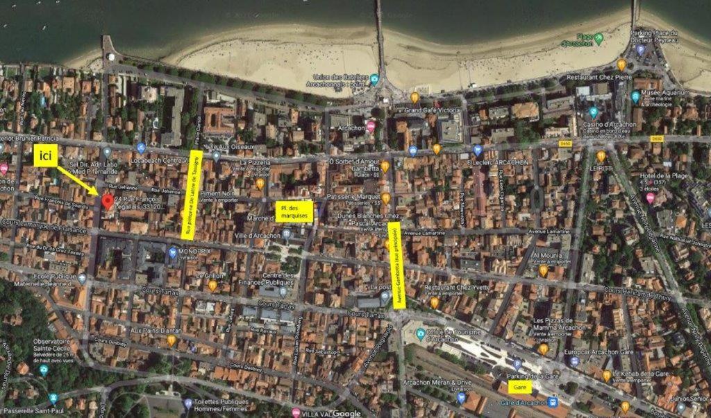 T2 44m2 Hyper Centre, Vélos, Parking Et Grand Balcon English Spoken